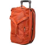 Sacs de voyage Snowball orange à roulettes avec poches extérieures pour femme en promo 