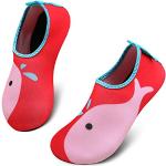 Chaussures de surf Saguaro rouges en caoutchouc respirantes Pointure 29 look fashion pour enfant 