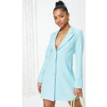 Robes décolletées bleues Taille XS classiques pour femme en promo 