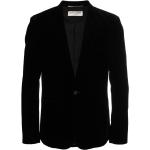 Blazers de créateur Saint Laurent Paris noirs en velours à manches longues Taille 3 XL pour homme 