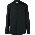 Chemises de créateur Saint Laurent Paris noires à manches longues à manches longues pour homme 