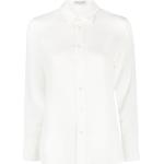 Chemises cintrées de créateur Saint Laurent Paris blanches à manches longues Taille XS classiques pour femme 