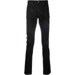 Jeans skinny de créateur Saint Laurent Paris noirs en cuir de veau délavés W32 L29 pour homme 