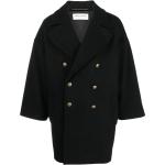 Manteaux en laine de créateur Saint Laurent Paris noirs à manches longues Taille XXL pour homme 