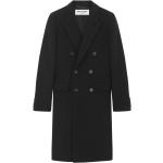 Manteaux en laine de créateur Saint Laurent Paris noirs à manches longues Taille 3 XL pour homme 