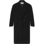 Manteaux en laine de créateur Saint Laurent Paris noirs à manches longues Taille 3 XL pour homme 