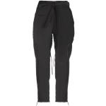 Pantalons taille haute de créateur Saint Laurent Paris noirs en coton Taille M pour femme 
