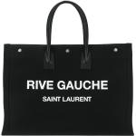 Sacs à main de créateur Saint Laurent Paris Rive Gauche noirs en cuir pour homme 