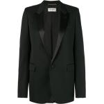 Vestes de costume de créateur Saint Laurent Paris noires Taille XS pour femme 