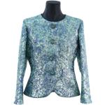 Vestes vintage de créateur Saint Laurent Paris bleues en laine seconde main Tailles uniques pour femme 