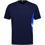 T-shirts Le Coq sportif bleus à manches courtes à manches courtes Taille M look sportif 