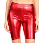 Cuissards cycliste Sakkas rouges métalliques à motif USA Taille S plus size look fashion pour femme 