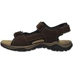 Sandales Salamander marron en cuir Pointure 46 look fashion pour homme 