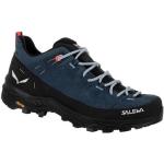 Chaussures de randonnée Salewa bleues en daim en gore tex Pointure 38 pour femme 