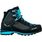 Chaussures de randonnée Salewa bleues en gore tex Pointure 38,5 pour femme 