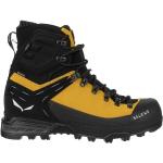 Chaussures de randonnée Salewa Ortles jaunes en velours en gore tex Pointure 42 look fashion pour homme 