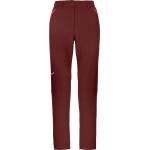 Pantalons de randonnée Salewa rouges coupe-vents stretch Taille M look fashion pour femme 