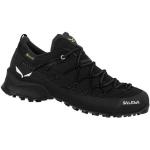 Chaussures de randonnée Salewa noires en gore tex respirantes Pointure 39 look fashion pour femme en promo 