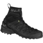 Chaussures de randonnée Salewa noires en gore tex avec un talon jusqu'à 3cm pour homme en promo 