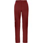 Pantalons de randonnée Salewa rouges Taille XS look fashion pour femme 