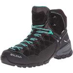 Chaussures de randonnée Salewa noires en gore tex Pointure 42,5 pour femme en promo 