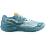 Chaussures de running Salomon bleues en fil filet respirantes Pointure 44 look urbain pour homme en promo 