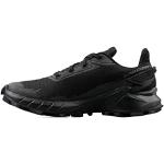 Salomon Alphacross 4 Gore-Tex Chaussures Imperméables de Trail Running pour Femme, Accroche puissante, Protection contre l’eau et les intempéries, Confort longue durée, Black, 40