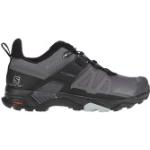 Chaussures de randonnée Salomon X Ultra 4 grises en gore tex look fashion pour homme 