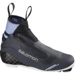 Chaussures de ski Salomon Prolink noires en carbone Pointure 36,5 en promo 