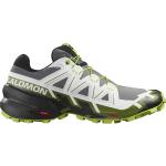 Chaussures de running Salomon Speedcross 5 vert lime look fashion pour homme 
