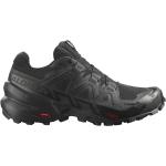 Chaussures de running Salomon Speedcross noires en gore tex imperméables Pointure 40 look fashion pour homme en promo 