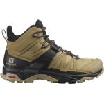 Chaussures de randonnée Salomon X Ultra 4 kaki en cuir en gore tex résistantes à l'eau Pointure 41,5 pour homme 
