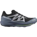 Salomon - Chaussures de trail-running - Pulsar Trail Black/China Blue/Arctic Ice pour Homme - Taille 10 UK - Gris