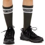 Chaussures de randonnée Salomon Cross Over noires en caoutchouc en gore tex étanches Pointure 44,5 pour homme 
