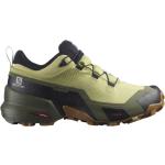Chaussures de randonnée Salomon Cross Hike vertes en gore tex Pointure 37,5 pour femme 