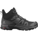 Chaussures de randonnée Salomon X Ultra 4 noires en cuir en gore tex résistantes à l'eau Pointure 41,5 pour homme 