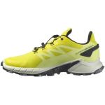 Chaussures de running Salomon Supercross jaunes Pointure 43 look fashion pour homme 