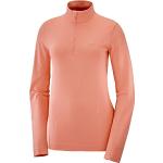 Vestes de randonnée Salomon Comet roses en polaire Taille XS look fashion pour femme 