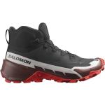 Chaussures de randonnée Salomon Cross Hike rouges en fibre synthétique en gore tex Pointure 42 look fashion pour homme 