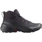 Chaussures de randonnée Salomon Cross Hike noires en fil filet en gore tex légères Pointure 40 pour homme en promo 