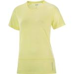 T-shirts Salomon jaunes à manches courtes Taille S look fashion pour femme 
