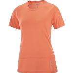 T-shirts Salomon orange à manches courtes Taille M look fashion pour femme 