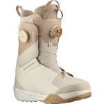 Boots de snowboard Salomon Kiana blanches à laçage BOA Pointure 25,5 en promo 