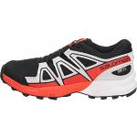 Chaussures de randonnée Salomon Speedcross rouges imperméables Pointure 33 look Rock pour enfant 