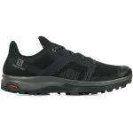 Chaussures de running de printemps Salomon Outline noires en fibre synthétique à lacets Pointure 38,5 pour femme 