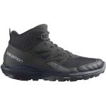 Chaussures de randonnée Salomon Outpulse noires en gore tex pour homme en promo 