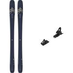 Fixations de ski Salomon QST bleus foncé 174 cm 