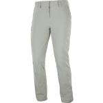Pantalons de randonnée Salomon Wayfarer gris respirants stretch Taille M look fashion pour femme en promo 