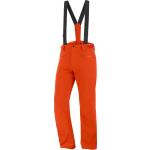 Pantalons de ski Salomon Edge rouges imperméables respirants Taille M look fashion pour homme 