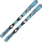 Pack ski all mountain." Salomon Qst Jr S Blue/grey + C5 Gw J75 Black/white 23 - Enfant - Bleu - taille 100 - modèle 2023